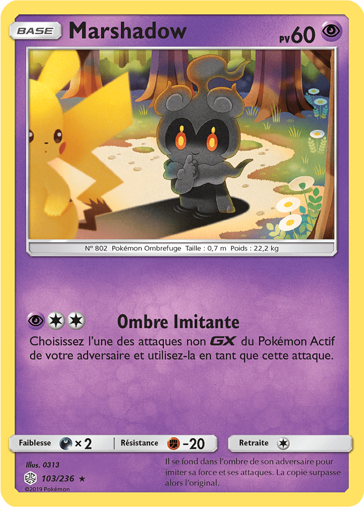Marshadow - SL Éclipse Cosmique - 103 - Rare