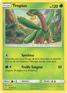 Tropius - SL Éclipse Cosmique - 012 - Peu commune