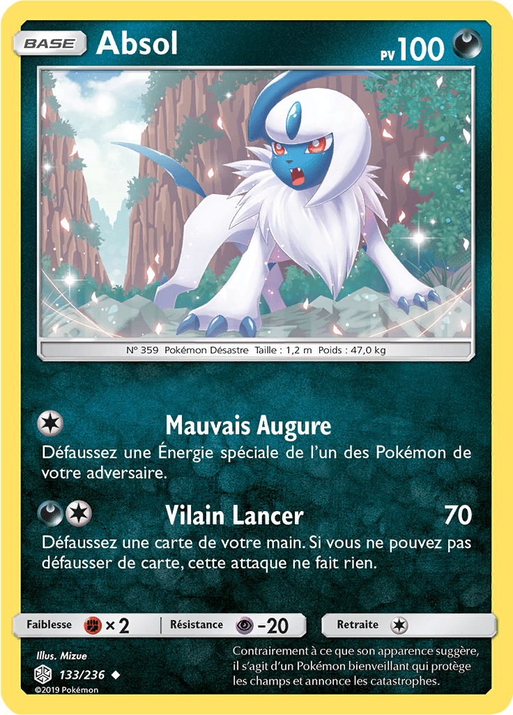 Absol - SL Éclipse Cosmique - 133 - Peu commune