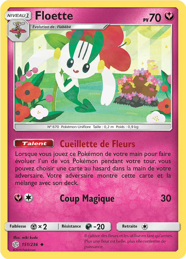 Floette - SL Éclipse Cosmique - 151 - Peu commune