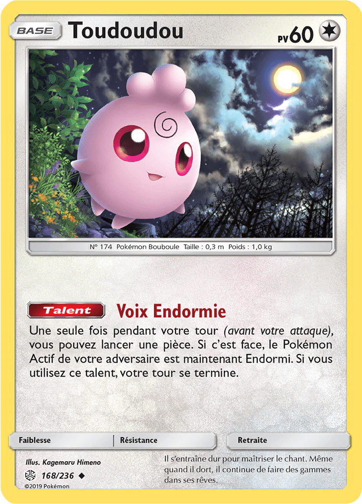 Toudoudou - SL Éclipse Cosmique - 168 - Peu commune