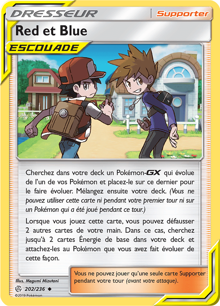 Red et Blue - SL Éclipse Cosmique - 202 - Peu commune