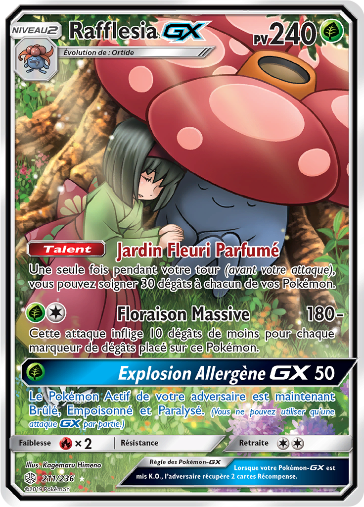 Rafflesia GX - SL Éclipse Cosmique - 211 - GX Full Art