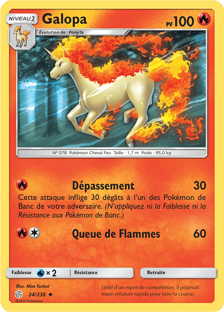 Galopa - SL Éclipse Cosmique - 024 - Peu commune
