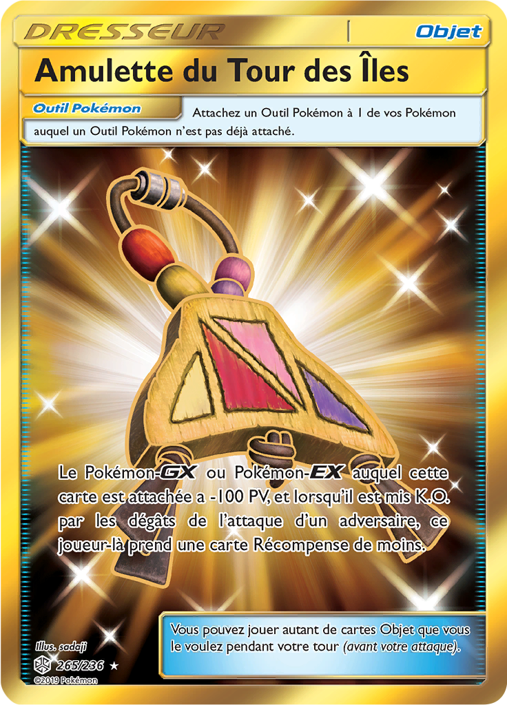 Amulette du Tour des Îles - SL Éclipse Cosmique - 265 - Trainer gold