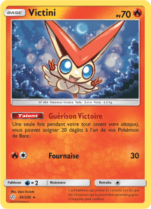 Victini - SL Éclipse Cosmique - 030 - Holographique rare