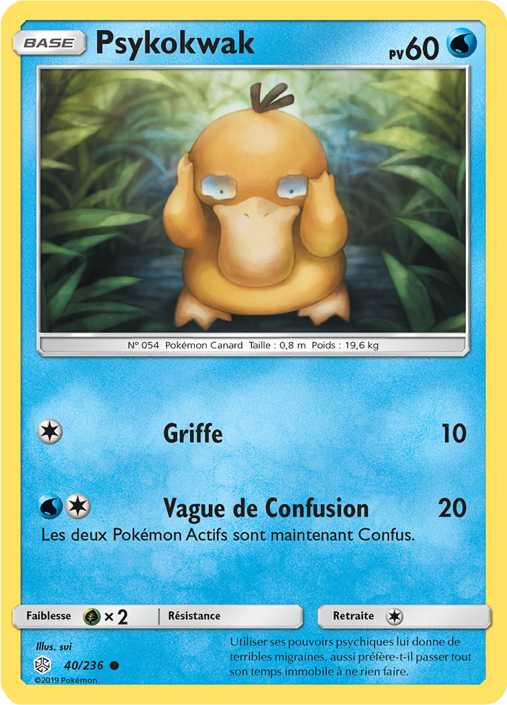 Psykokwak - SL Éclipse Cosmique - 040 - Commune
