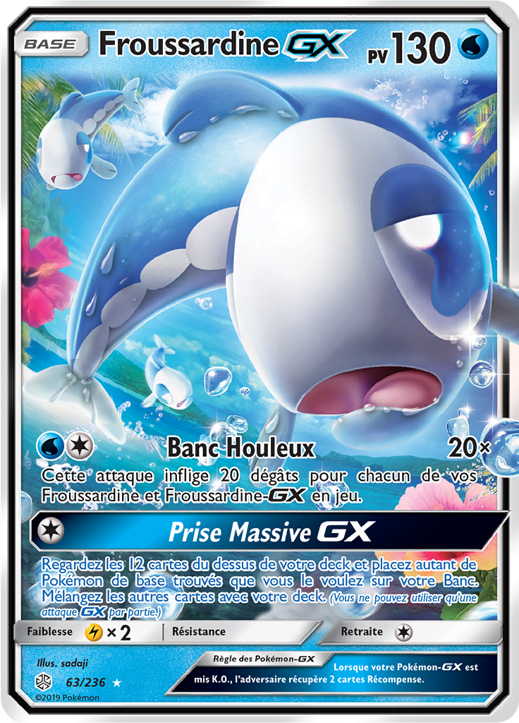 Froussardine GX - SL Éclipse Cosmique - 063 - Holographique rare GX