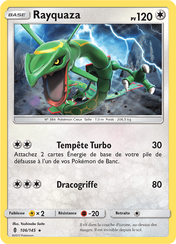 Rayquaza - SL Gardiens Ascendants - 106 - Rare