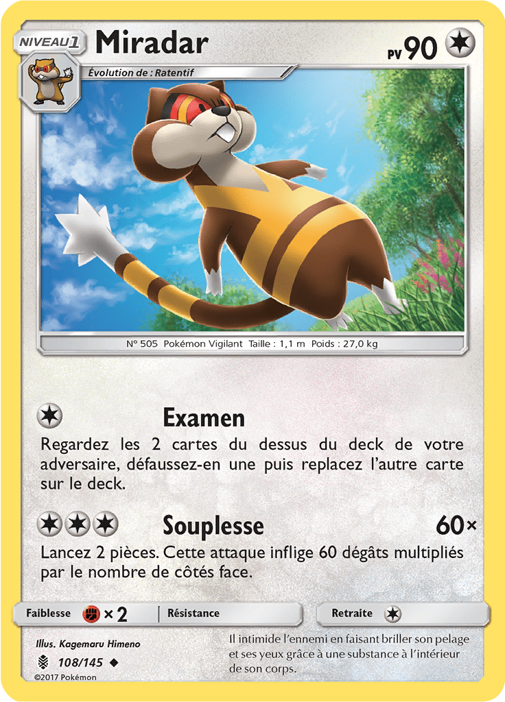 Miradar - SL Gardiens Ascendants - 108 - Peu commune