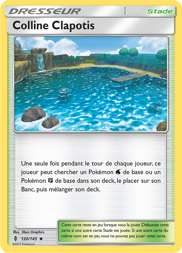 Colline Clapotis - SL Gardiens Ascendants - 120 - Peu commune