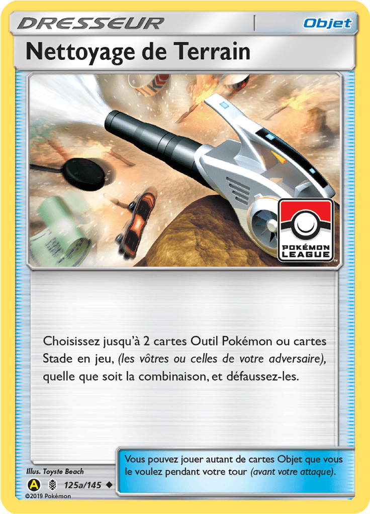 Nettoyage de Terrain - SL Gardiens Ascendants - 125a - Carte alternative