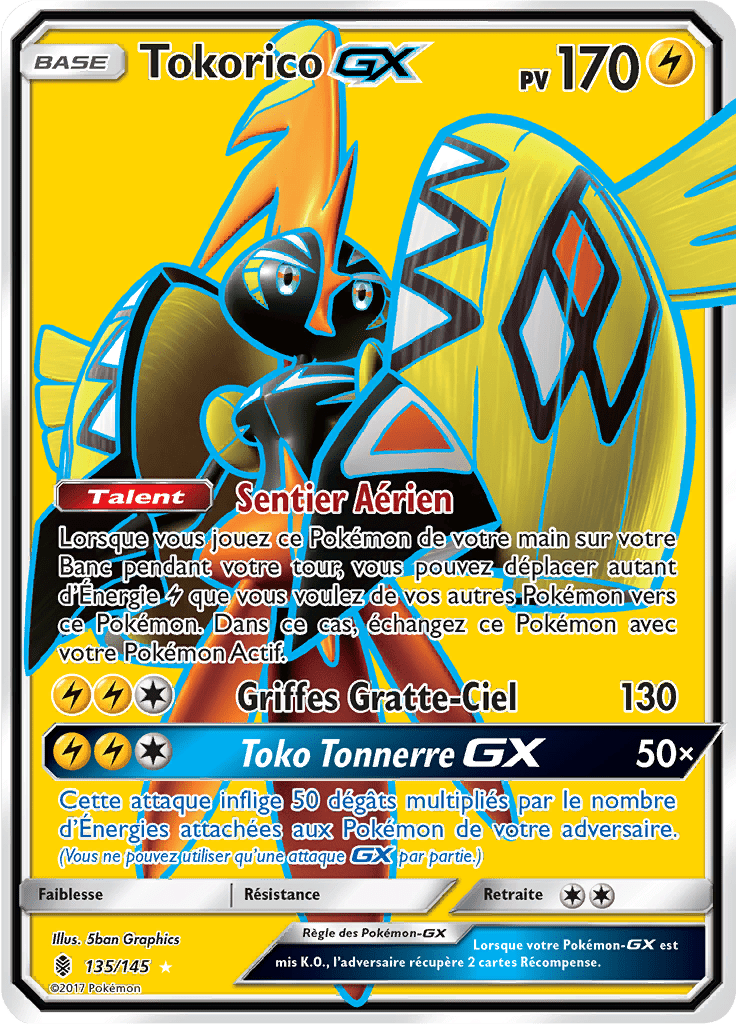 Tokorico GX - SL Gardiens Ascendants - 135 - GX Full Art