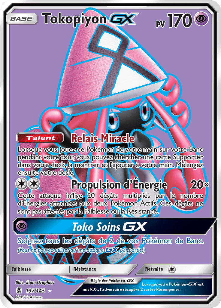 Tokopiyon GX - SL Gardiens Ascendants - 137 - GX Full Art