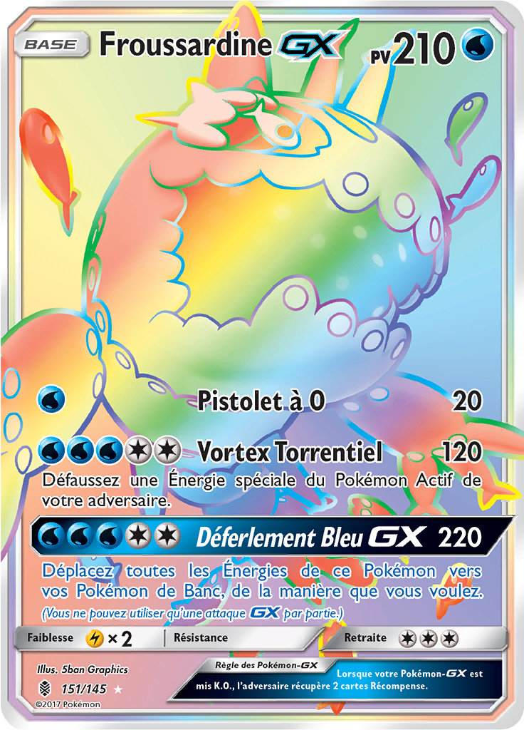 Froussardine GX - SL Gardiens Ascendants - 151 - Arc-en-ciel rare