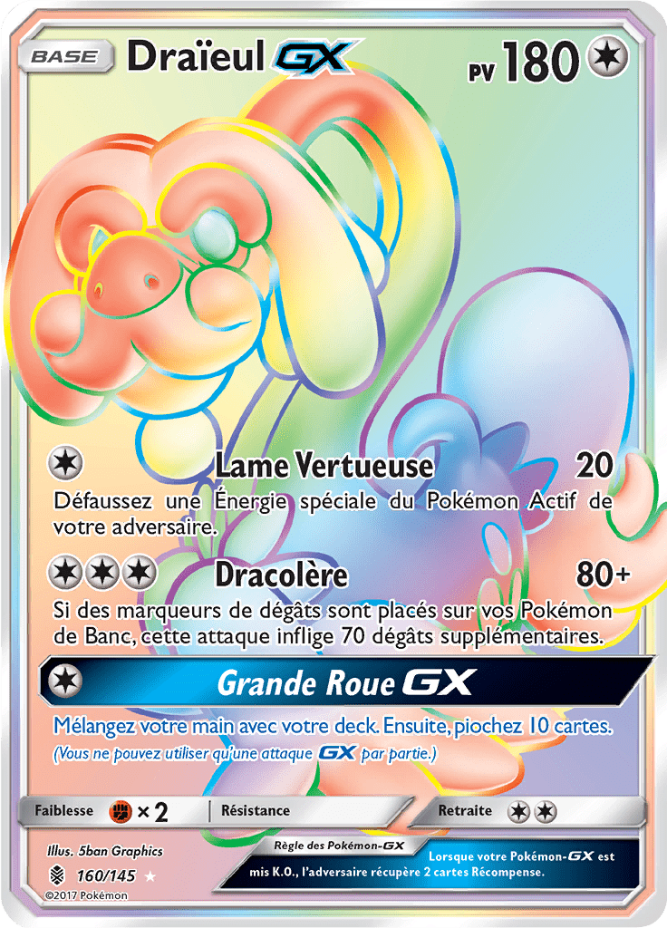 Draïeul GX - SL Gardiens Ascendants - 160 - Arc-en-ciel rare
