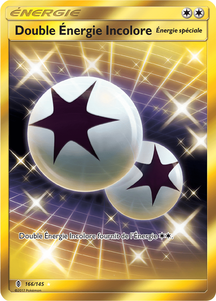 Double Énergie Incolore - SL Gardiens Ascendants - 166 - Énergie gold
