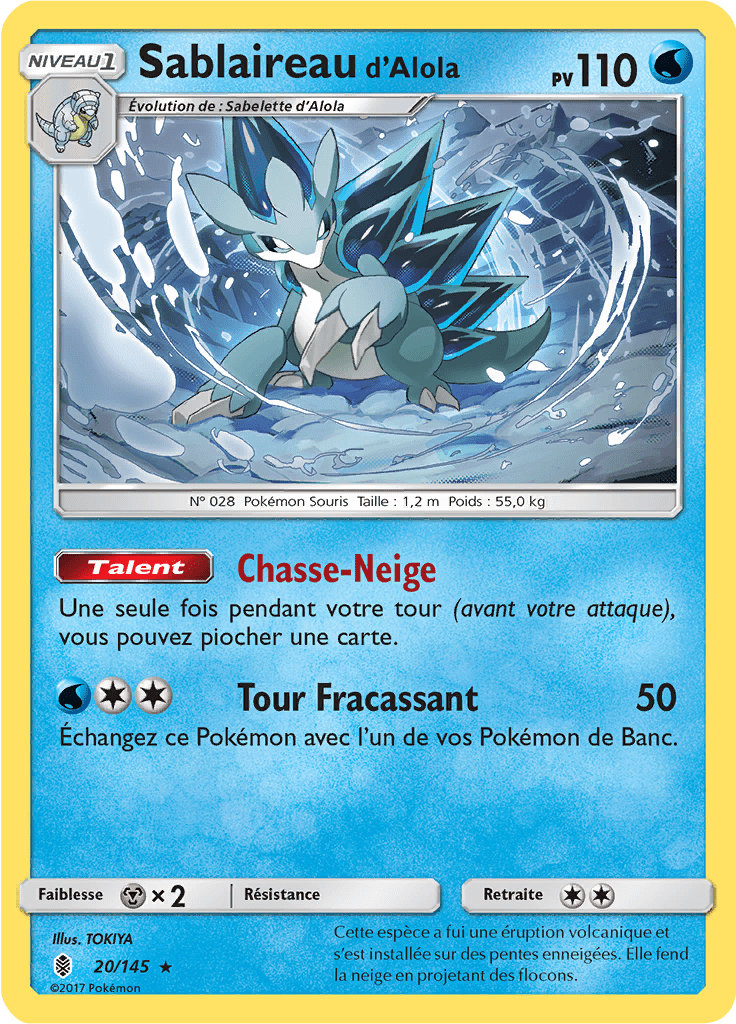 Sablaireau d'Alola - SL Gardiens Ascendants - 020 - Rare