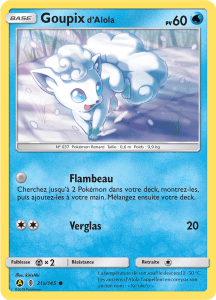 Goupix d'Alola - SL Gardiens Ascendants - 21a - Carte alternative