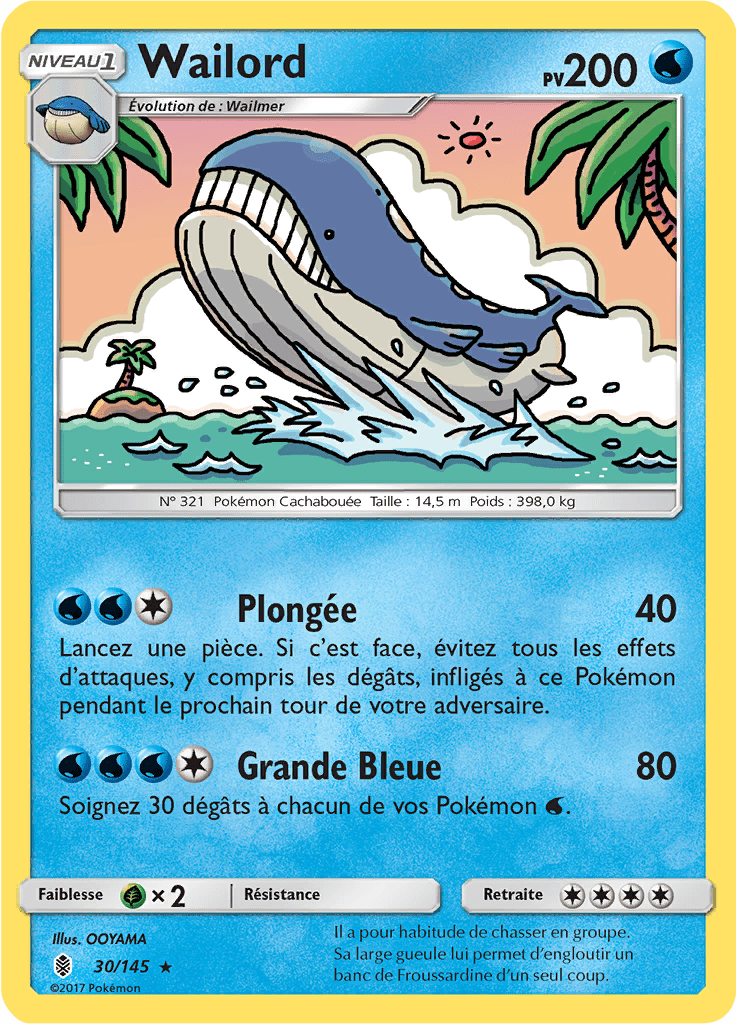 Wailord - SL Gardiens Ascendants - 030 - Rare