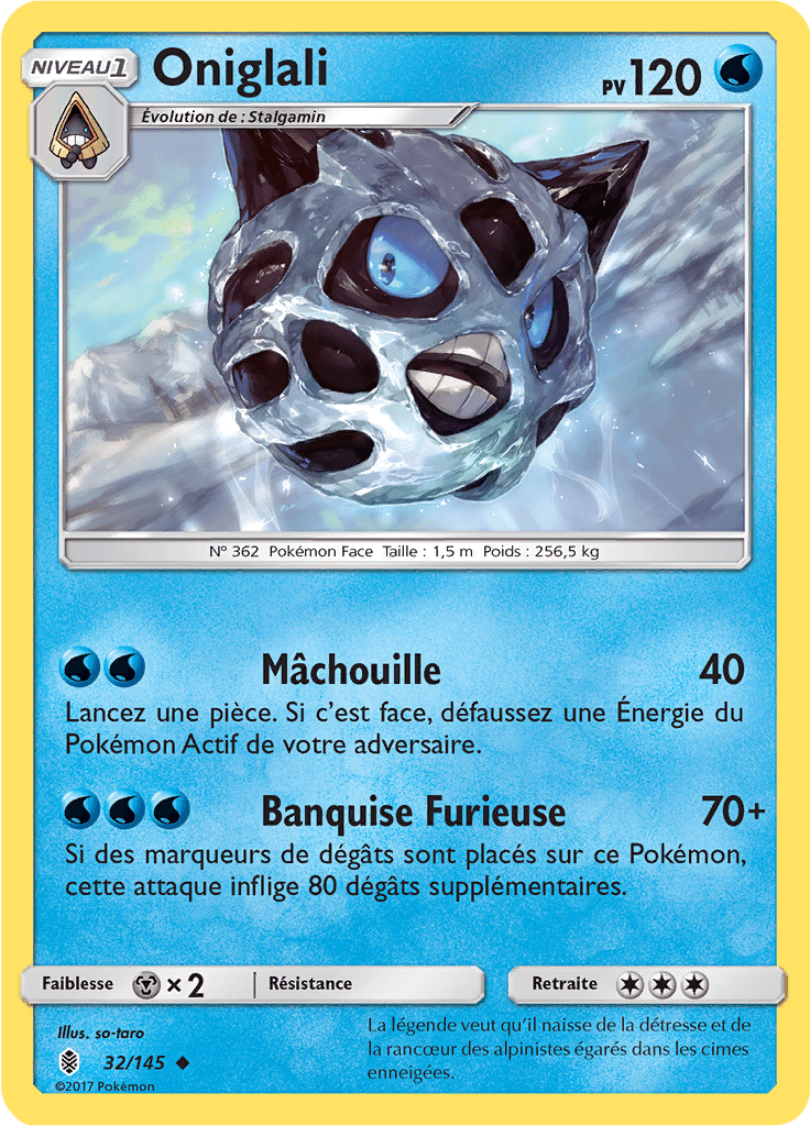 Oniglali - SL Gardiens Ascendants - 032 - Peu commune