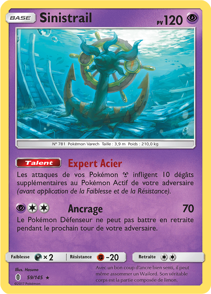 Sinistrail - SL Gardiens Ascendants - 059 - Holographique rare