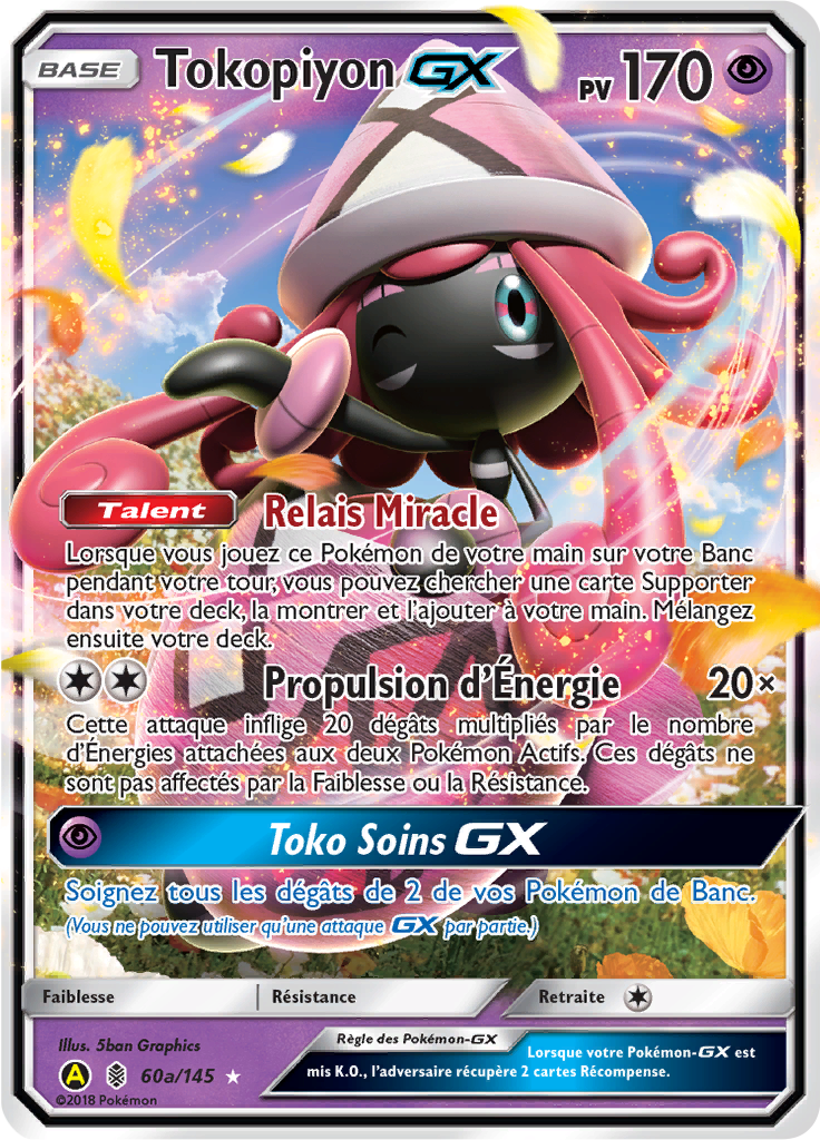 Tokopiyon GX - SL Gardiens Ascendants - 60a - Carte alternative