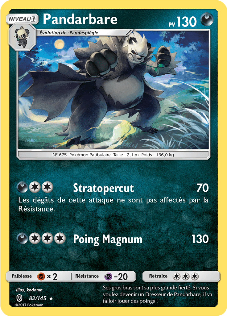 Pandarbare - SL Gardiens Ascendants - 082 - Rare