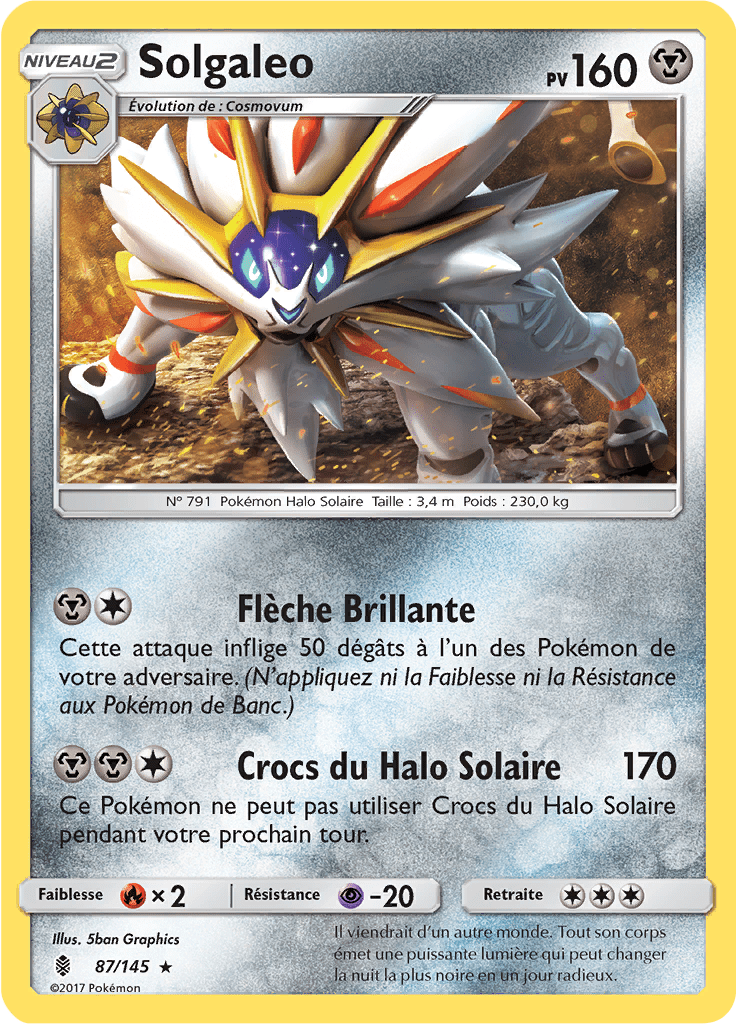 Solgaleo - SL Gardiens Ascendants - 087 - Rare