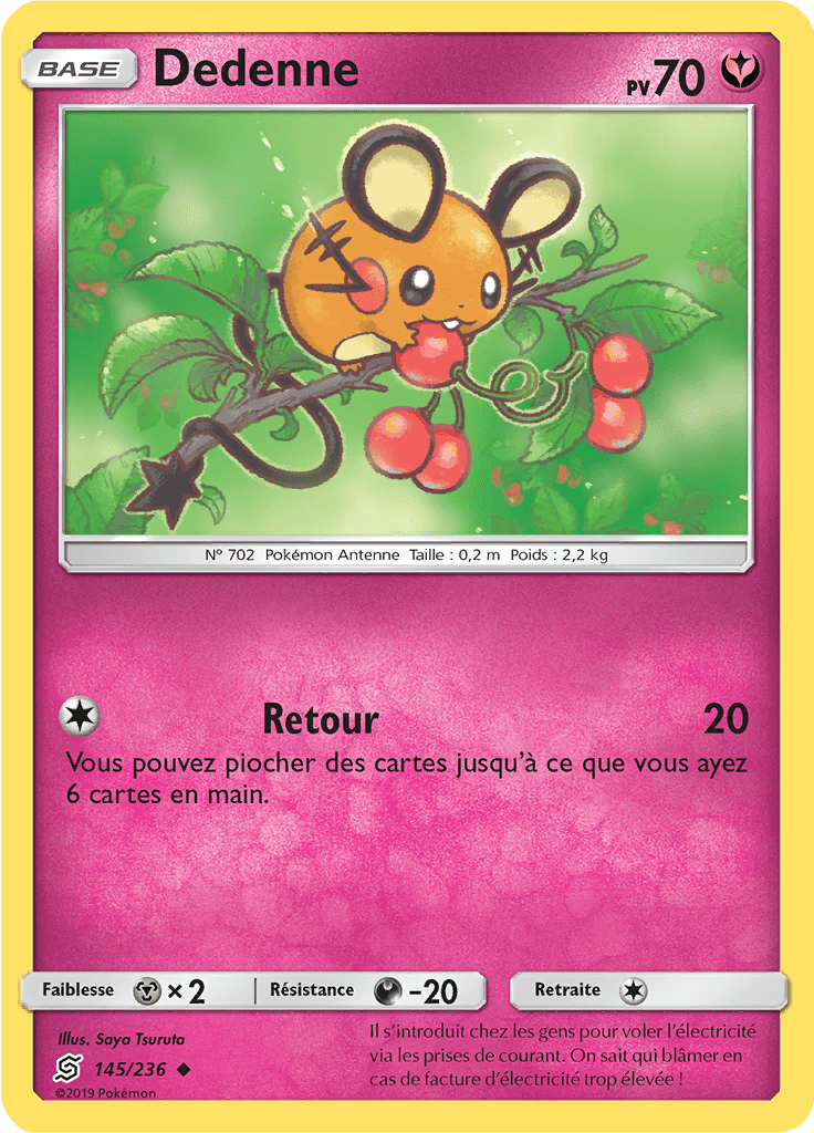 Dedenne - SL Harmonie des Esprits - 145 - Peu commune