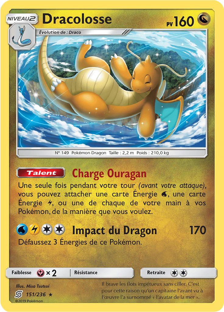 Dracolosse - SL Harmonie des Esprits - 151 - Rare