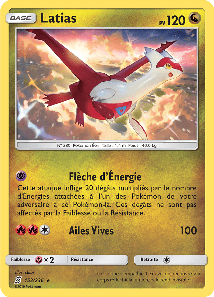 Latias - SL Harmonie des Esprits - 153 - Rare