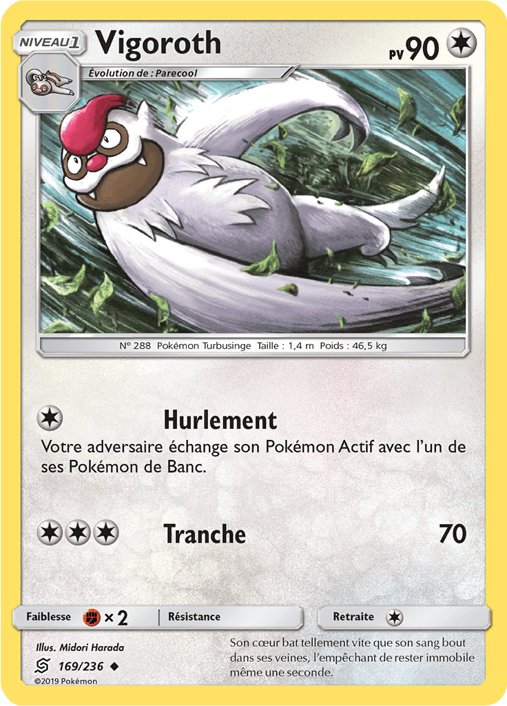 Vigoroth - SL Harmonie des Esprits - 169 - Peu commune