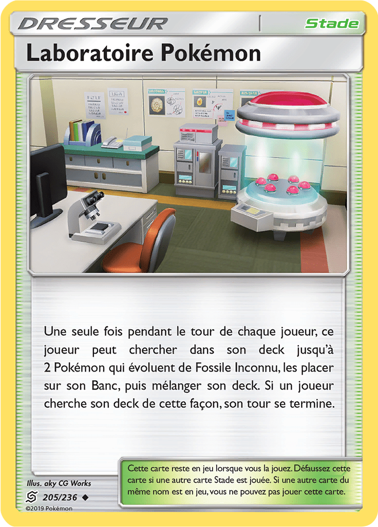 Laboratoire Pokémon - SL Harmonie des Esprits - 205 - Peu commune