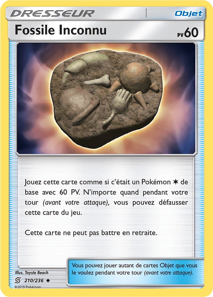 Fossile Inconnu - SL Harmonie des Esprits - 210 - Peu commune