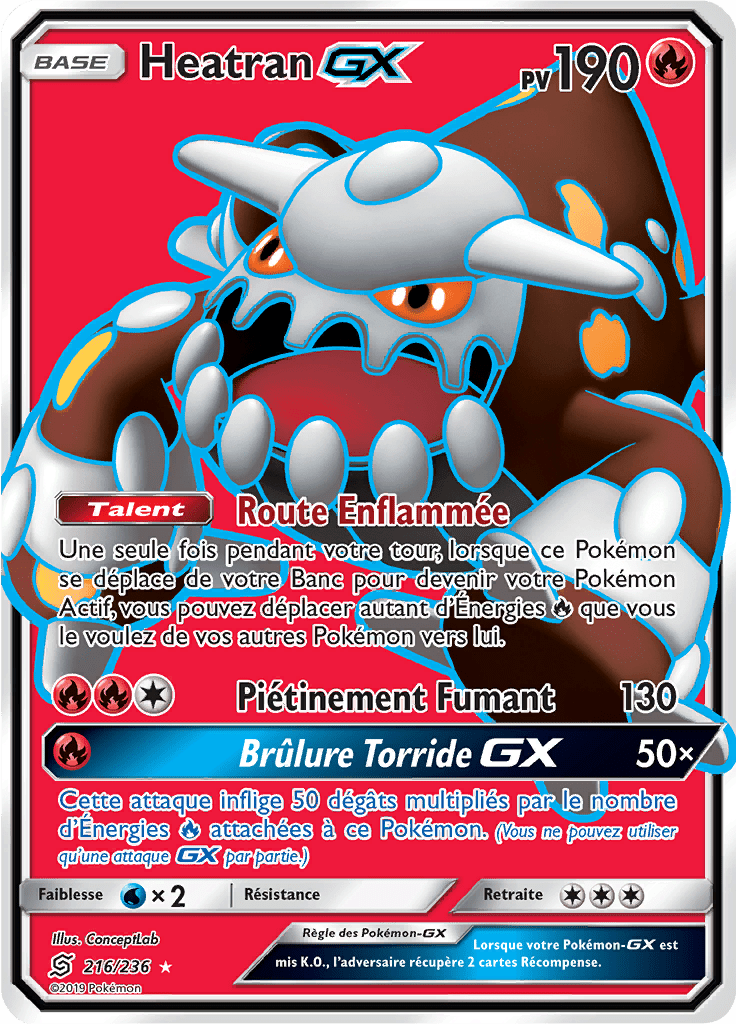 Heatran GX - SL Harmonie des Esprits - 216 - GX Full Art