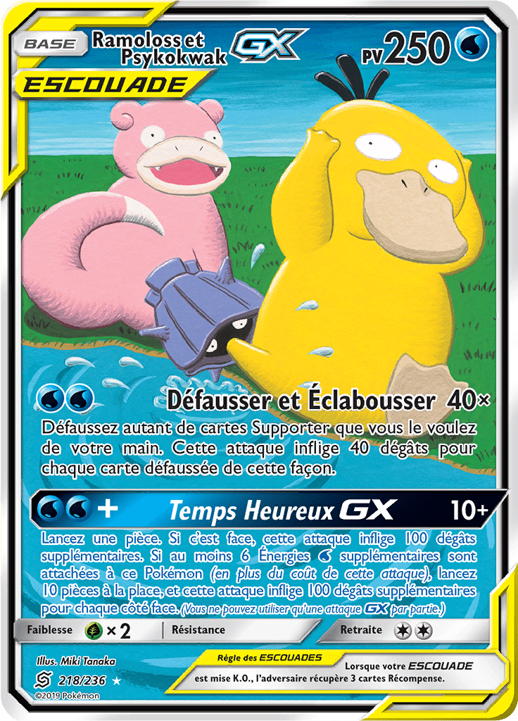Ramoloss et Psykokwak GX - SL Harmonie des Esprits - 218 - Alternate