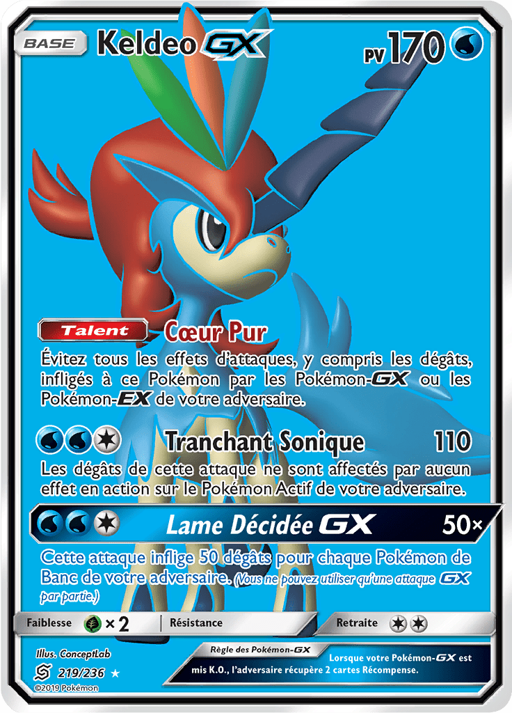 Keldeo - SL Harmonie des Esprits - 219 - GX Full Art