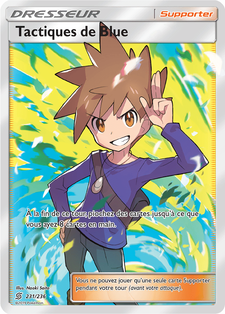 Tactiques de Blue - SL Harmonie des Esprits - 231 - Trainer Full Art
