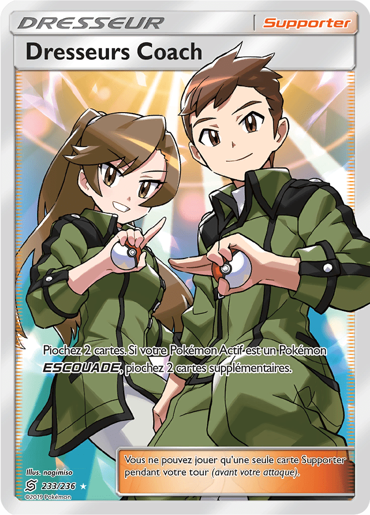 Dresseurs Coach - SL Harmonie des Esprits - 233 - Trainer Full Art