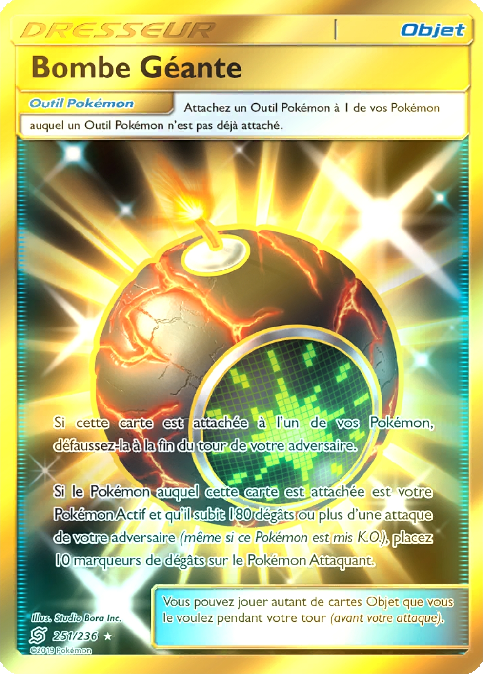 Bombe Géante - SL Harmonie des Esprits - 251 - Trainer gold