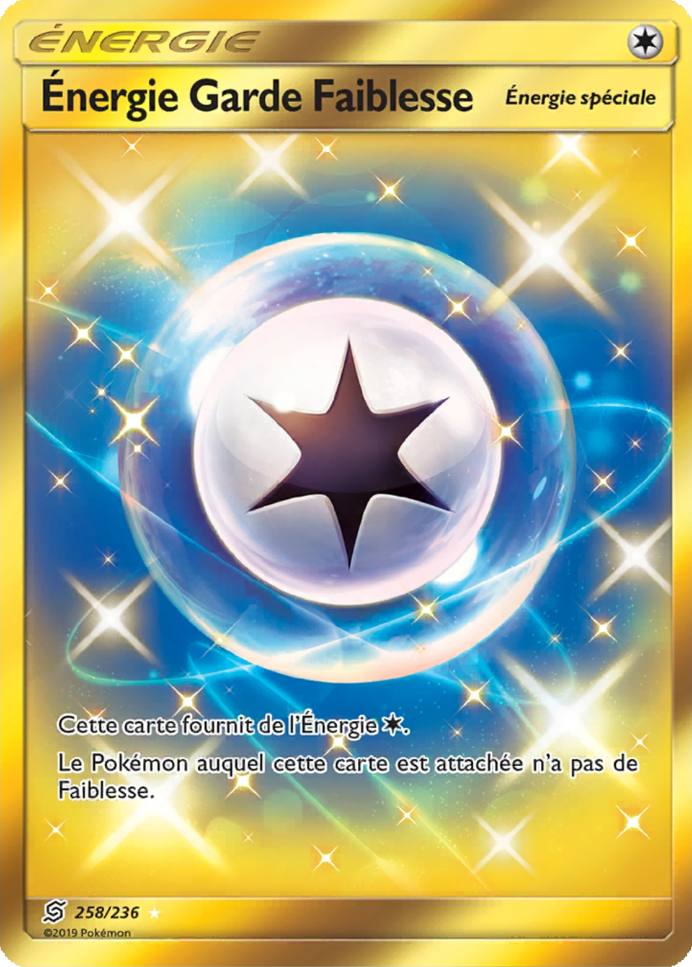 Énergie Garde Faiblesse - SL Harmonie des Esprits - 258 - Énergie gold