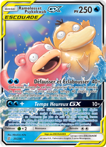 Ramoloss et Psykokwak GX - SL Harmonie des Esprits - 035 - Holographique rare GX