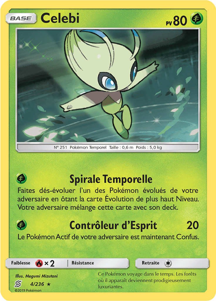 Celebi - SL Harmonie des Esprits - 004 - Holographique rare