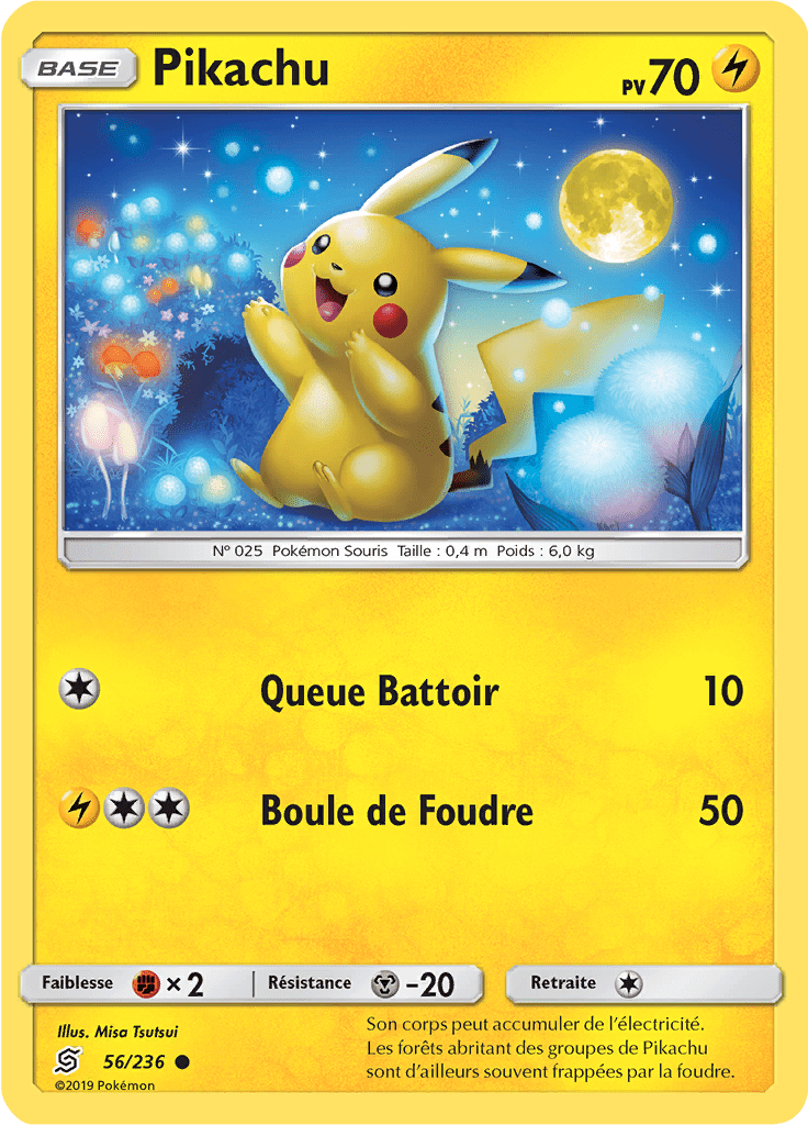 Pikachu - SL Harmonie des Esprits - 056 - Commune