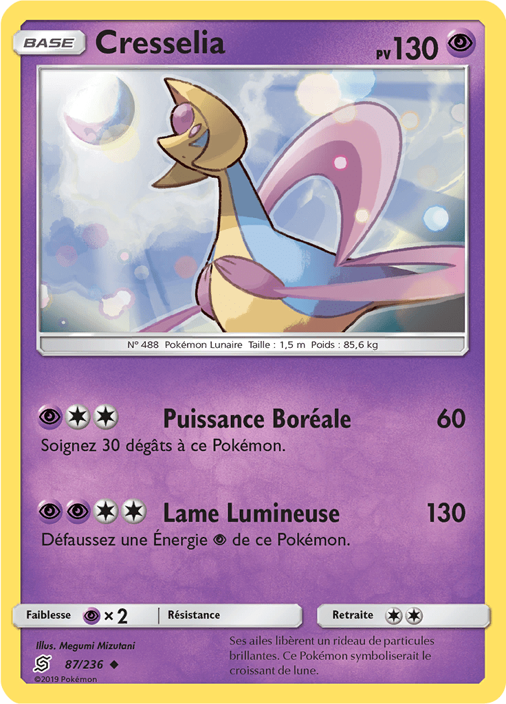 Cresselia - SL Harmonie des Esprits - 087 - Peu commune