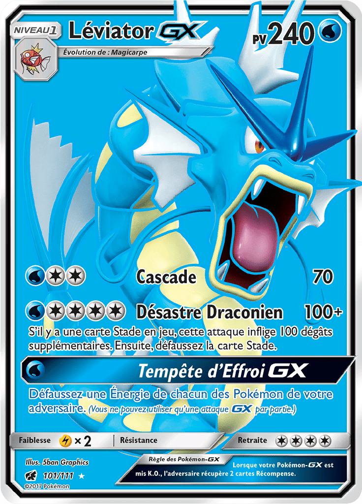 Léviator GX - SL Invasion Carmin - 101 - GX Full Art