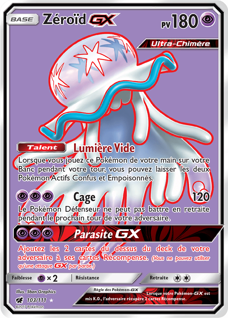 Zéroïd GX - SL Invasion Carmin - 103 - GX Full Art