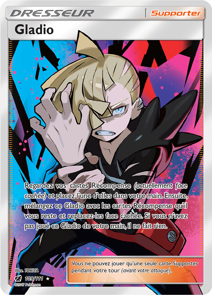 Gladio - SL Invasion Carmin - 109 - Trainer Full Art