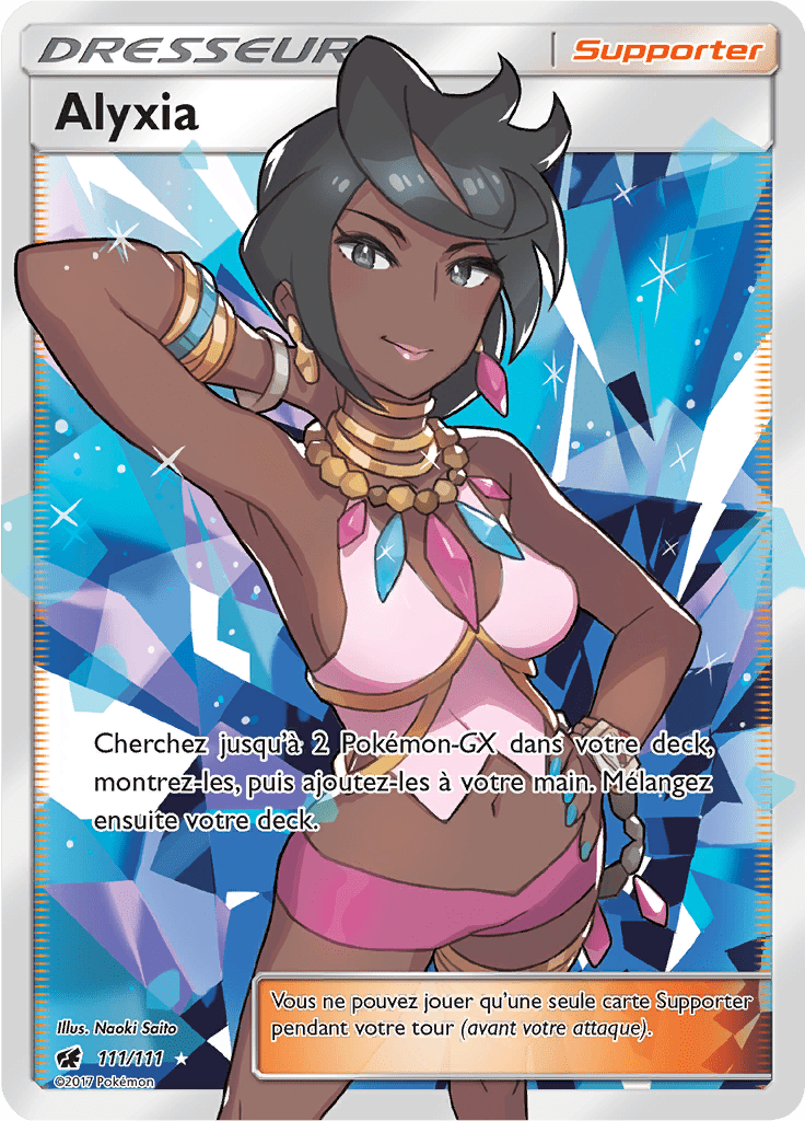 Alyxia - SL Invasion Carmin - 111 - Trainer Full Art